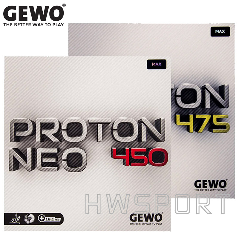 Table Tennis Germany - GEWO PROTON NEO 탁구 고무 시트,
