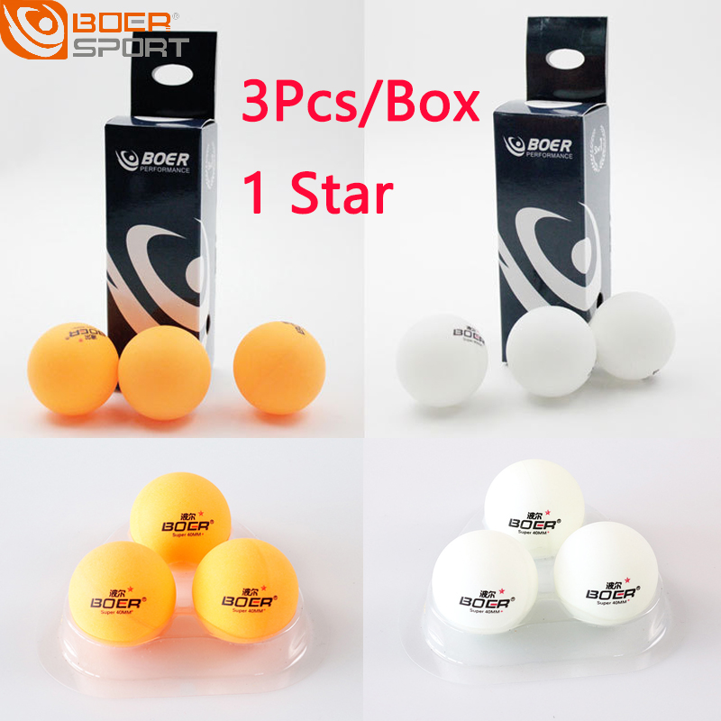 Table Tennis Game Pc - 3 개/상자 탁구 공 1 스타