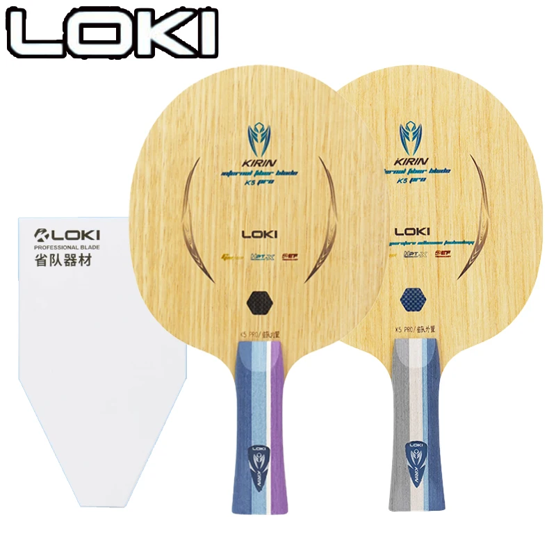 Table Tennis Training - LOKI 키린 K5 PRO 탁구 라켓