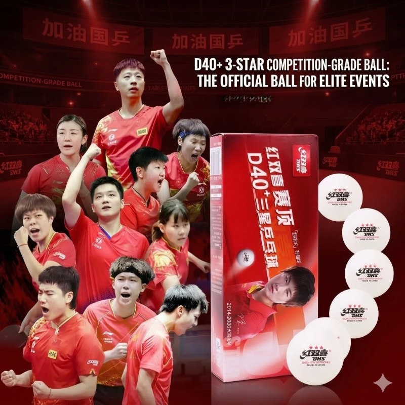 Table Tennis Game Pc - 오리지널 DHS 심드 탁구공 D40+ ABS