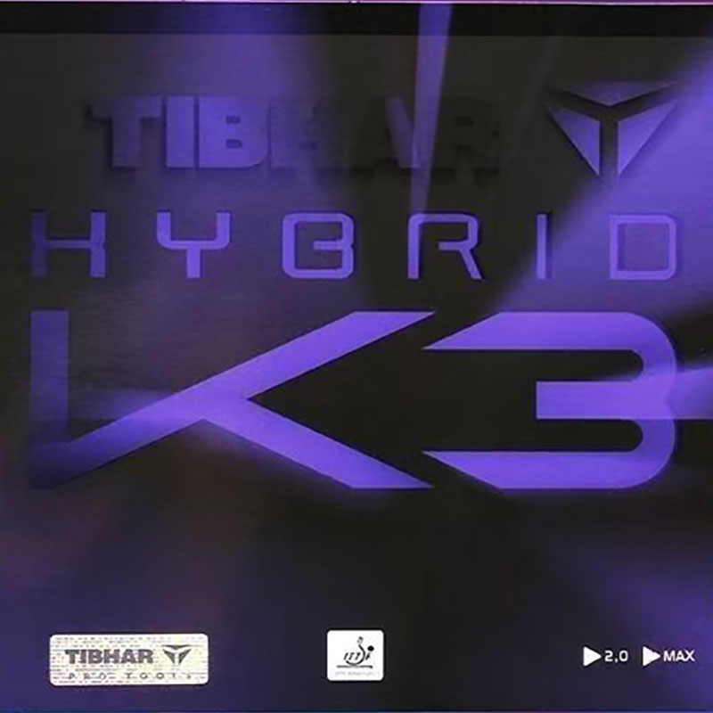 Table Tennis Hybrid Rubbers - 티바르 하이브리드 K3 K3RPO 오리지널 탁구