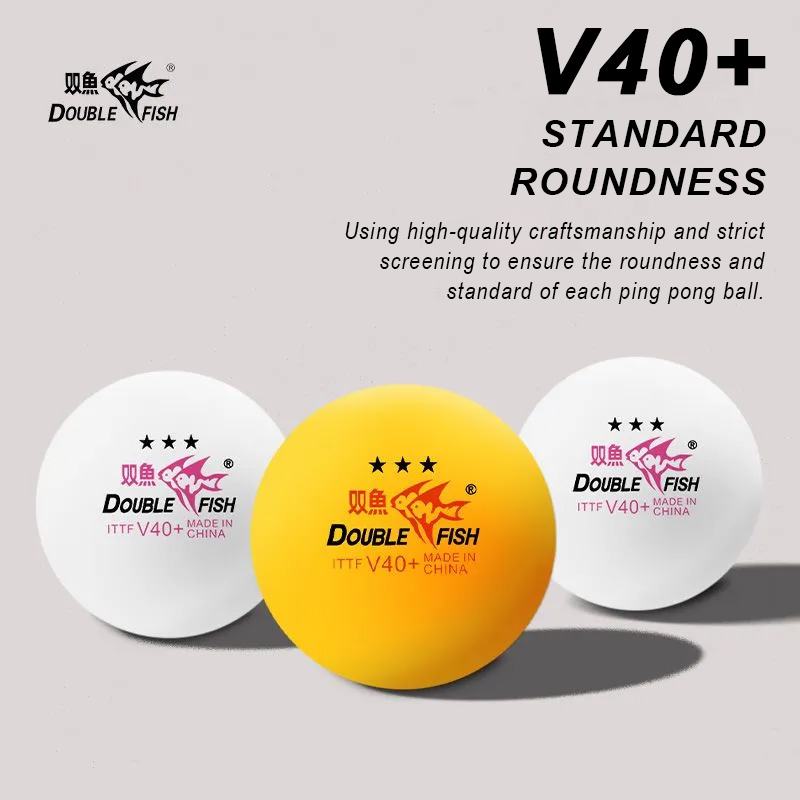 Table Tennis Game Pc - 더블 피쉬 3 스타 V40+ 30/50/100