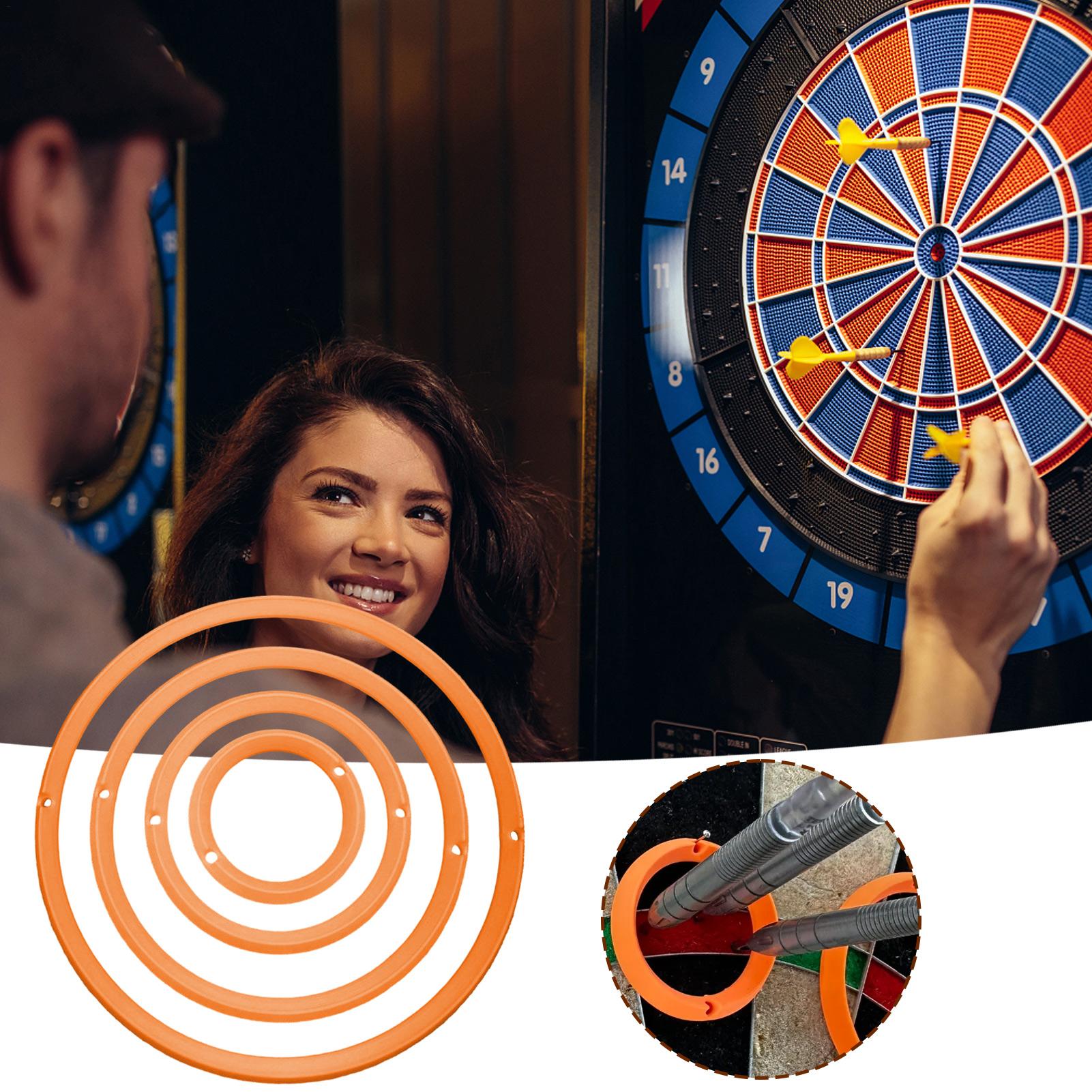Practice Target Board - 4개/세트 다트 연습 링 다트 연습