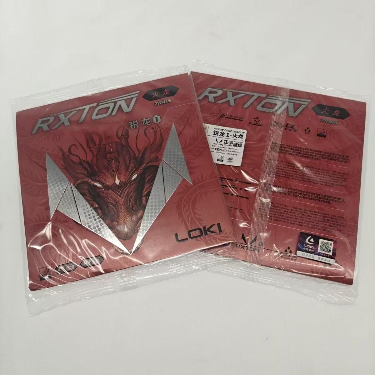 Table Tennis Zhang Jike - LOKI RXTON 1 FIRE DRAGON 탁구