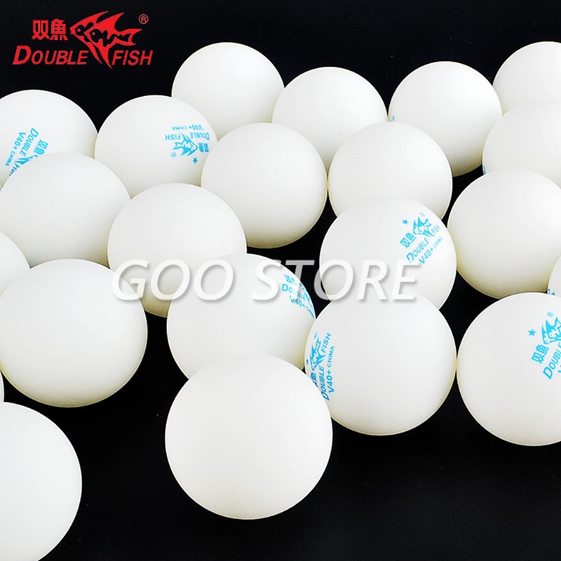 100개입 더블피쉬 V40+ 1스타 ABS 새 플라스틱 - Table Tennis Game Pc 리뷰 및 가격