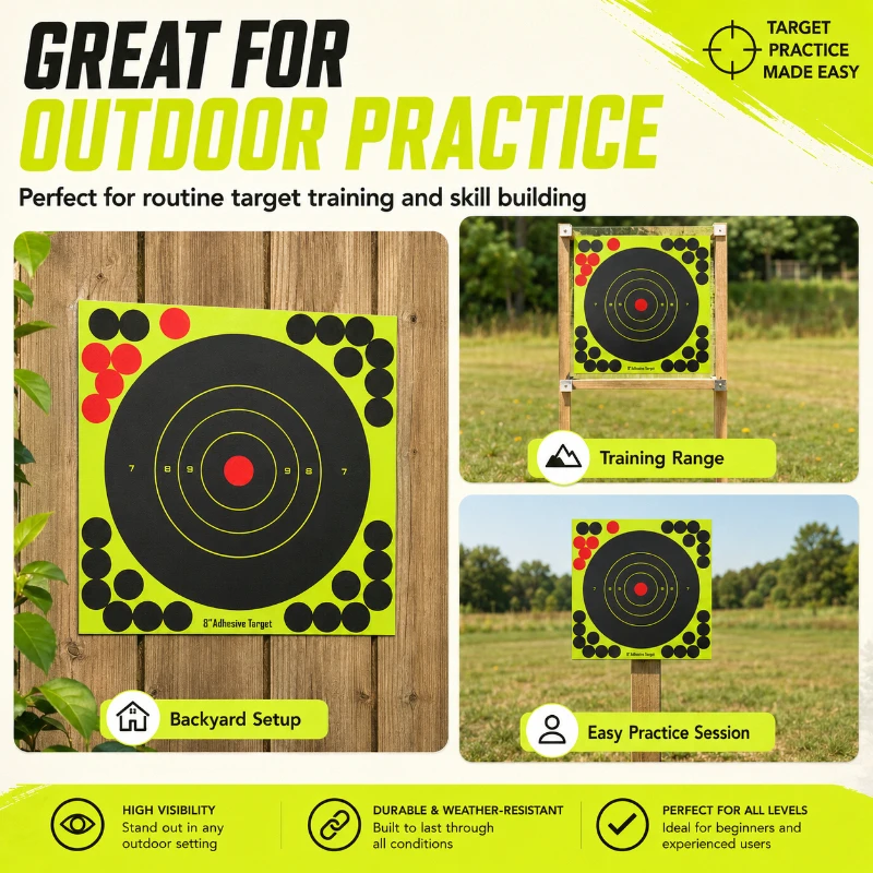 원형 불스아이 스플래터 타겟 시트 방수 코팅 취미 연습 - Practice Target Board 리뷰 및 가격