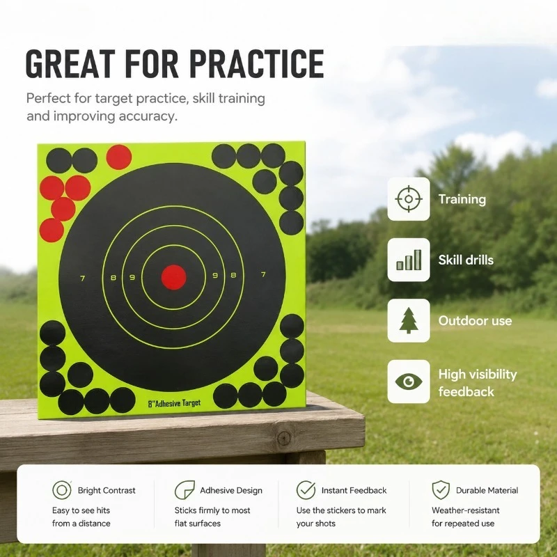 원형 불스아이 스플래터 타겟 시트 방수 코팅 취미 연습 - Practice Target Board 리뷰 및 가격