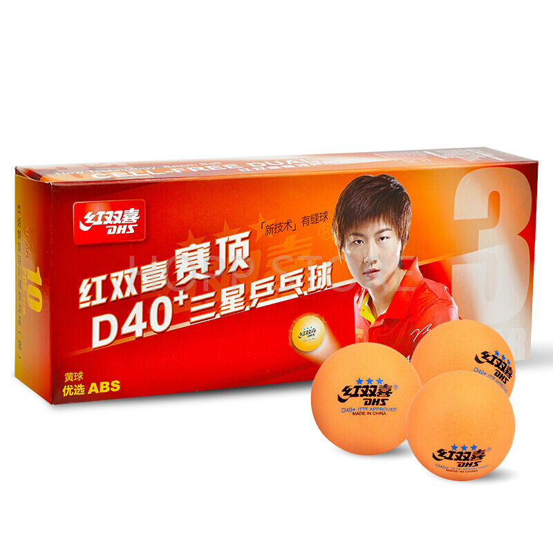 DHS 3성 D40+ 탁구공 3성 신소재 3성 솔기 A - Table Tennis Game Pc 리뷰 및 가격