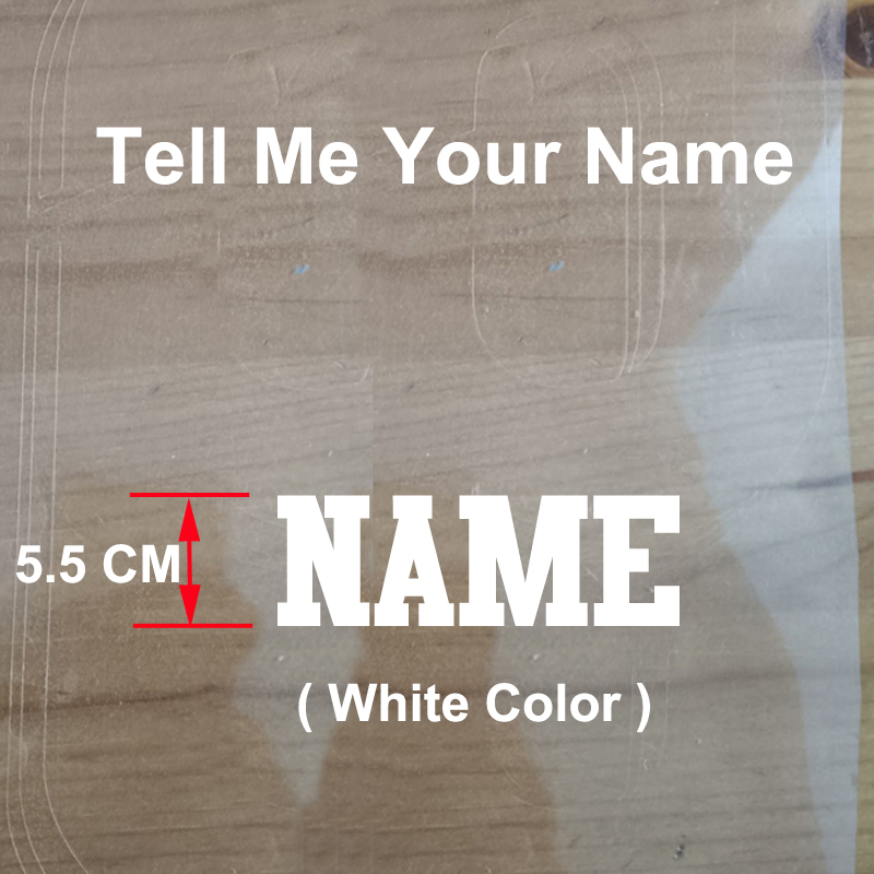 5.5CM 편지 스티커 사용자 정의 농구 유니폼 배드민 - Table Tennis Name 리뷰 및 가격