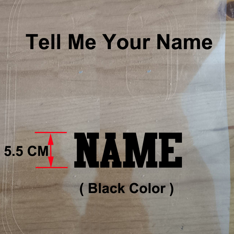5.5CM 편지 스티커 사용자 정의 농구 유니폼 배드민 - Table Tennis Name 리뷰 및 가격