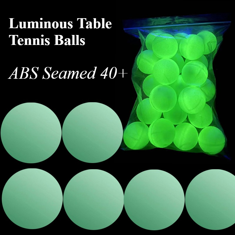 빛나는 탁구공 야광 공 ABS 신소재, 40+개의 내구 - Table Tennis Game Pc 리뷰 및 가격