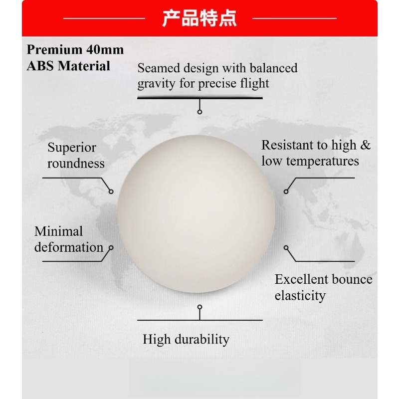 빛나는 탁구공 야광 공 ABS 신소재, 40+개의 내구 - Table Tennis Game Pc 리뷰 및 가격