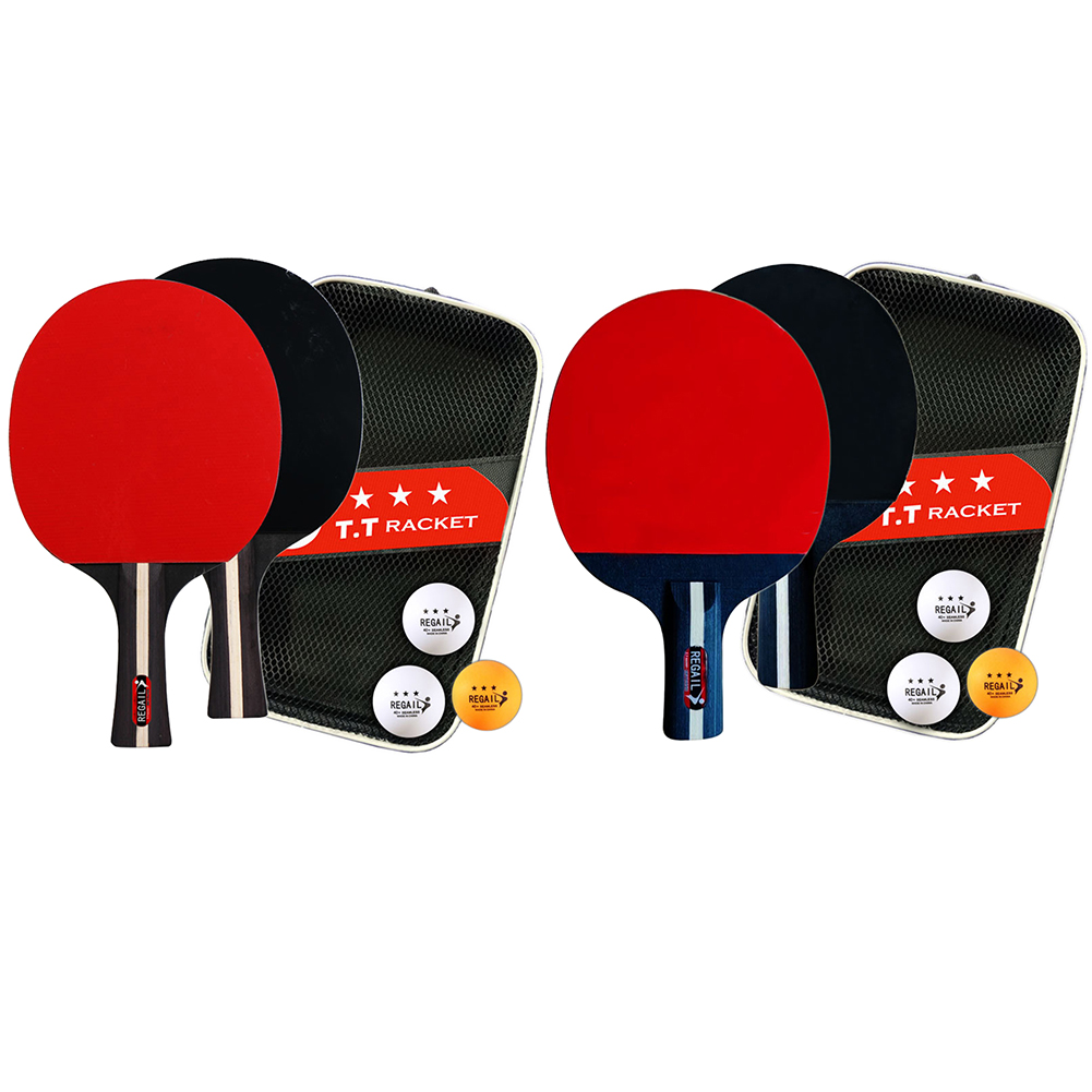 탁구 라켓 2 개 및 공 3 개, 탁구 패들 세트, 전 - Table Tennis Game Pc 리뷰 및 가격