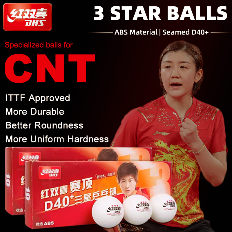 DHS D40+ DJ40+ 탁구 공 3 스타 ABS W - Table Tennis Game Pc 리뷰 및 가격