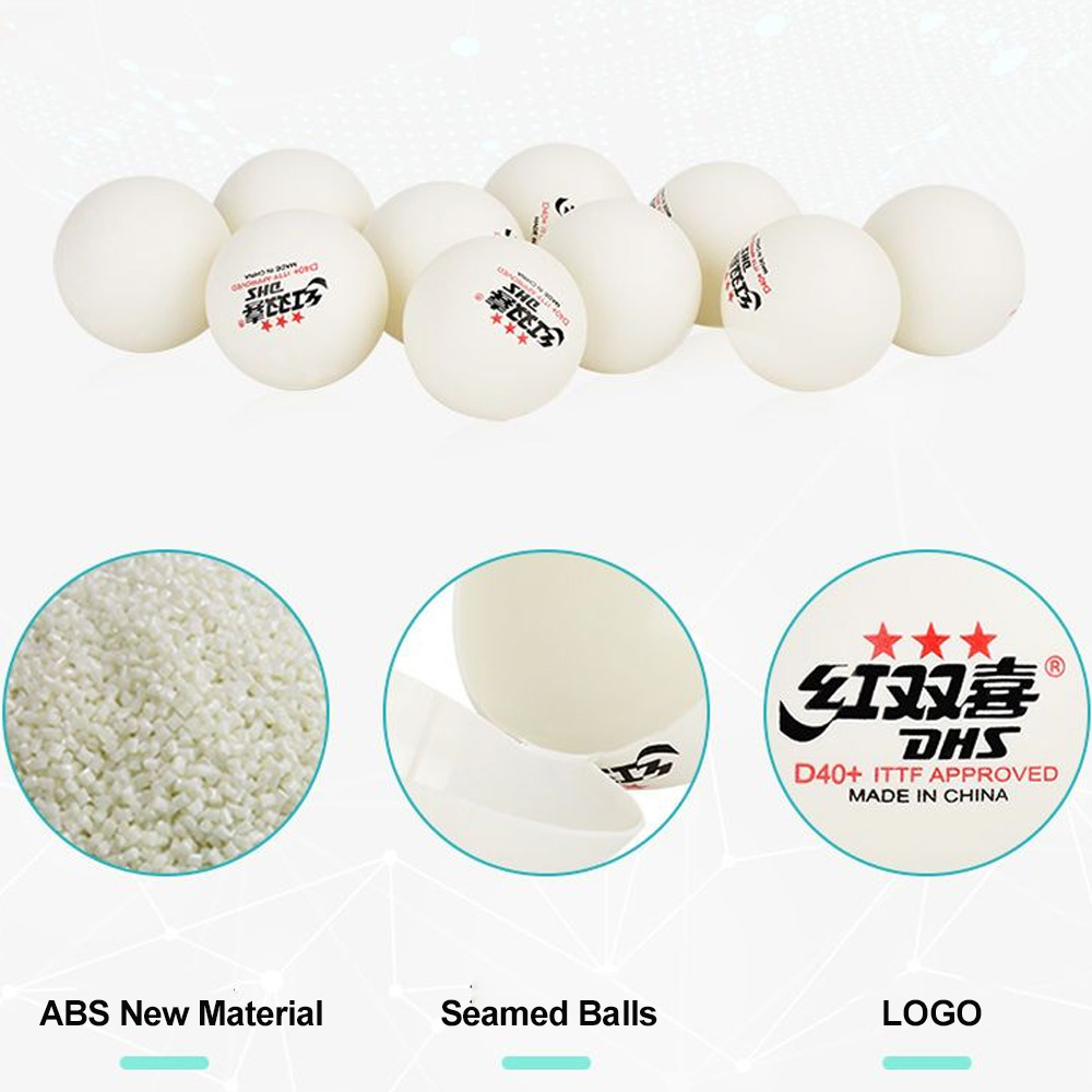 DHS D40+ DJ40+ 탁구 공 3 스타 ABS W - Table Tennis Game Pc 리뷰 및 가격