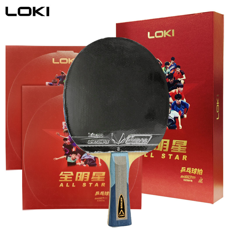 로키 올스타 탁구 라켓 프로페셔널 바살트 카본 핑퐁 패 - Table Tennis League 리뷰 및 가격