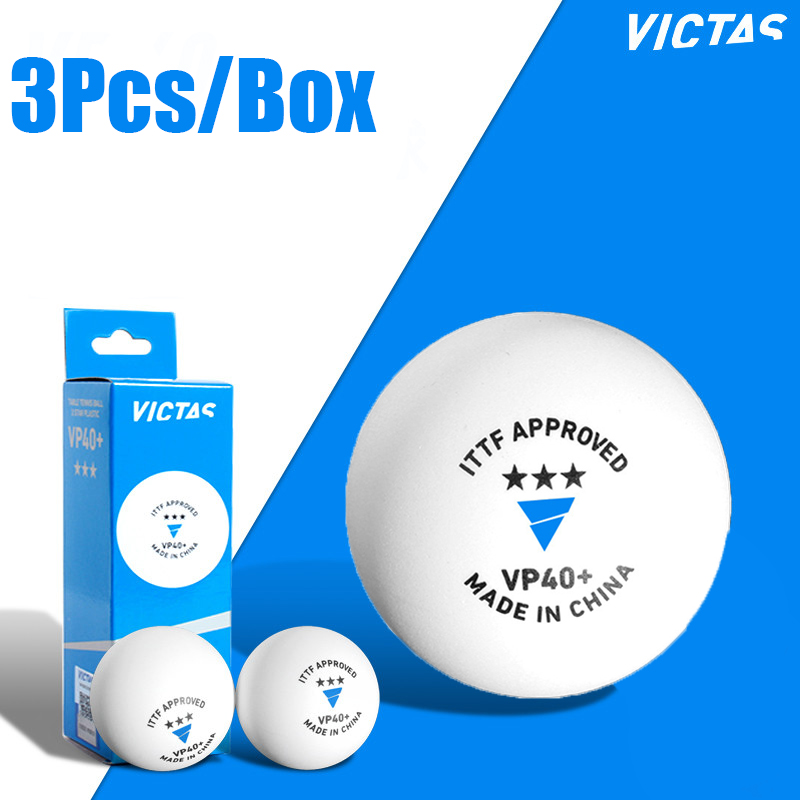 VICTAS VP40+ 탁구공 신소재 3스타 심이 있는 - Table Tennis Balls 리뷰 및 가격