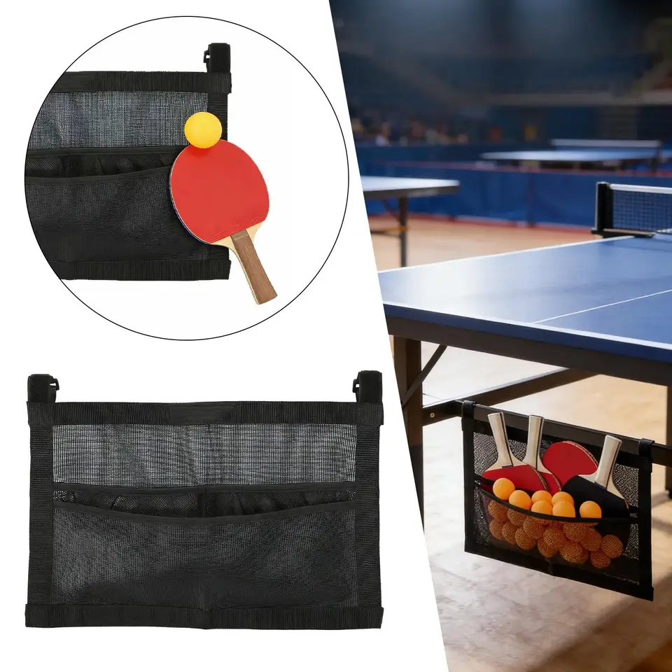 새로운 메쉬 탁구공 홀더 대용량 가방 탁구공 정리함 벽 - Table Tennis Game Pc 리뷰 및 가격